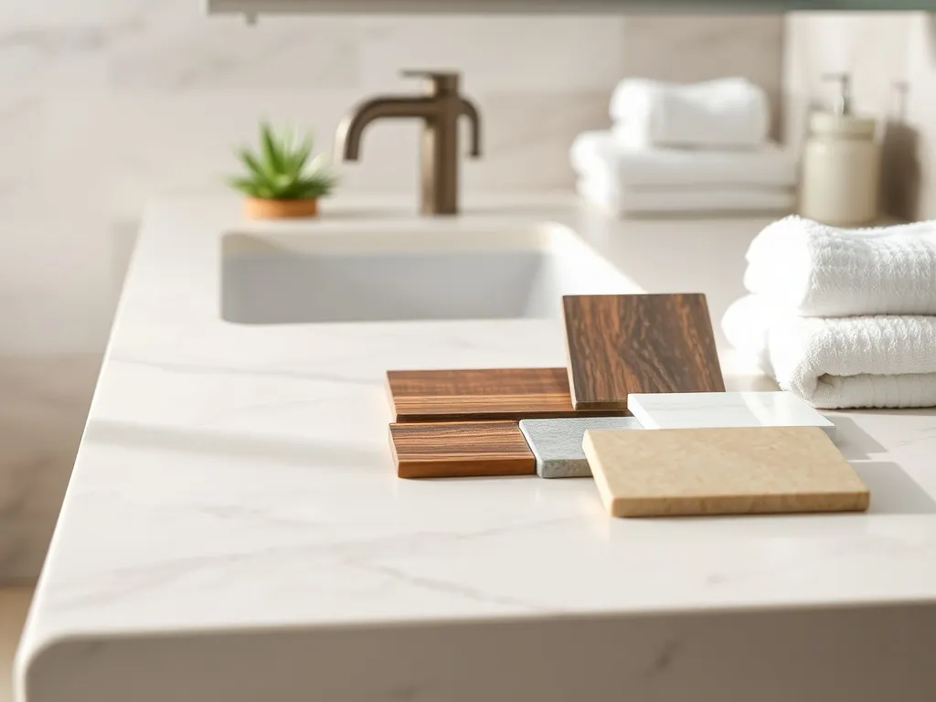 Jaki blat do łazienki? Porównanie materiałów i wskazówki