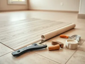 Jak położyć linoleum na płytki?