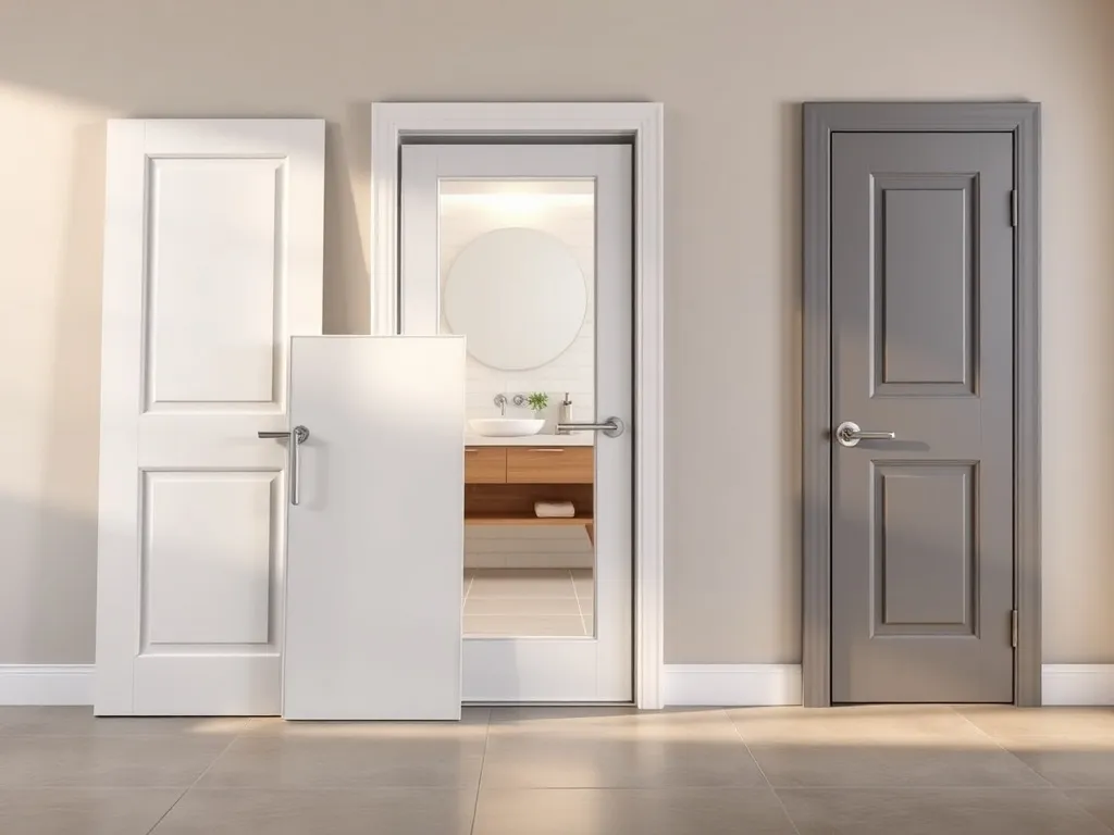 Poradnik: jakie drzwi do łazienki wybrać?