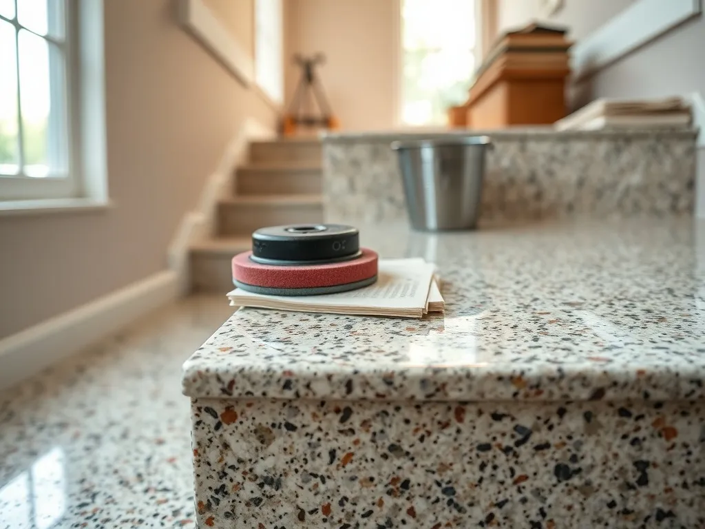 Jak odnowić schody z lastryko?