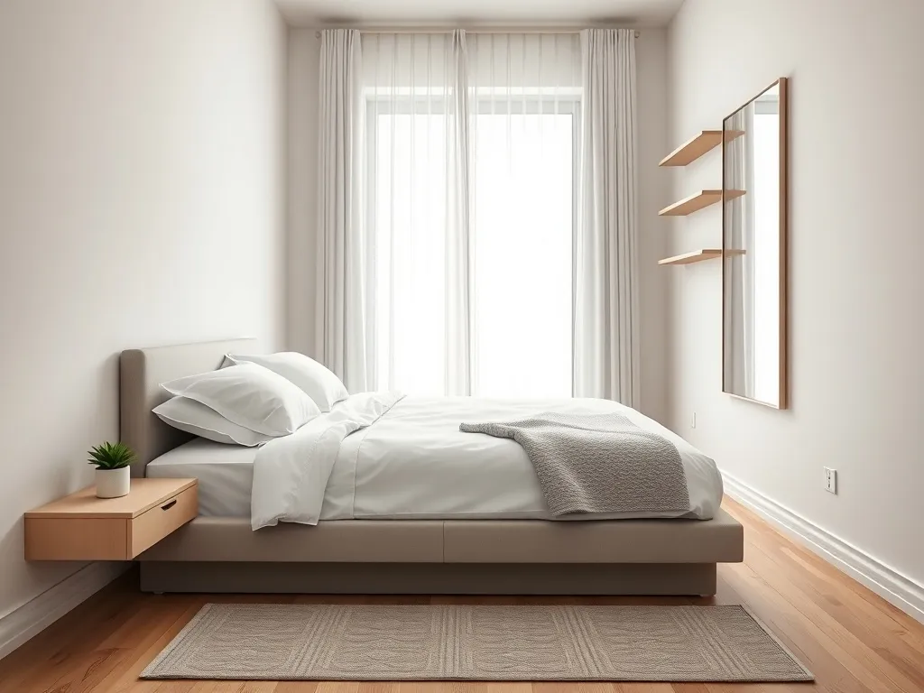 Sypialnia 8m2 jak urządzić, by wyglądała na większą?