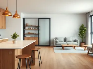 Jak oddzielić kuchnię od salonu?