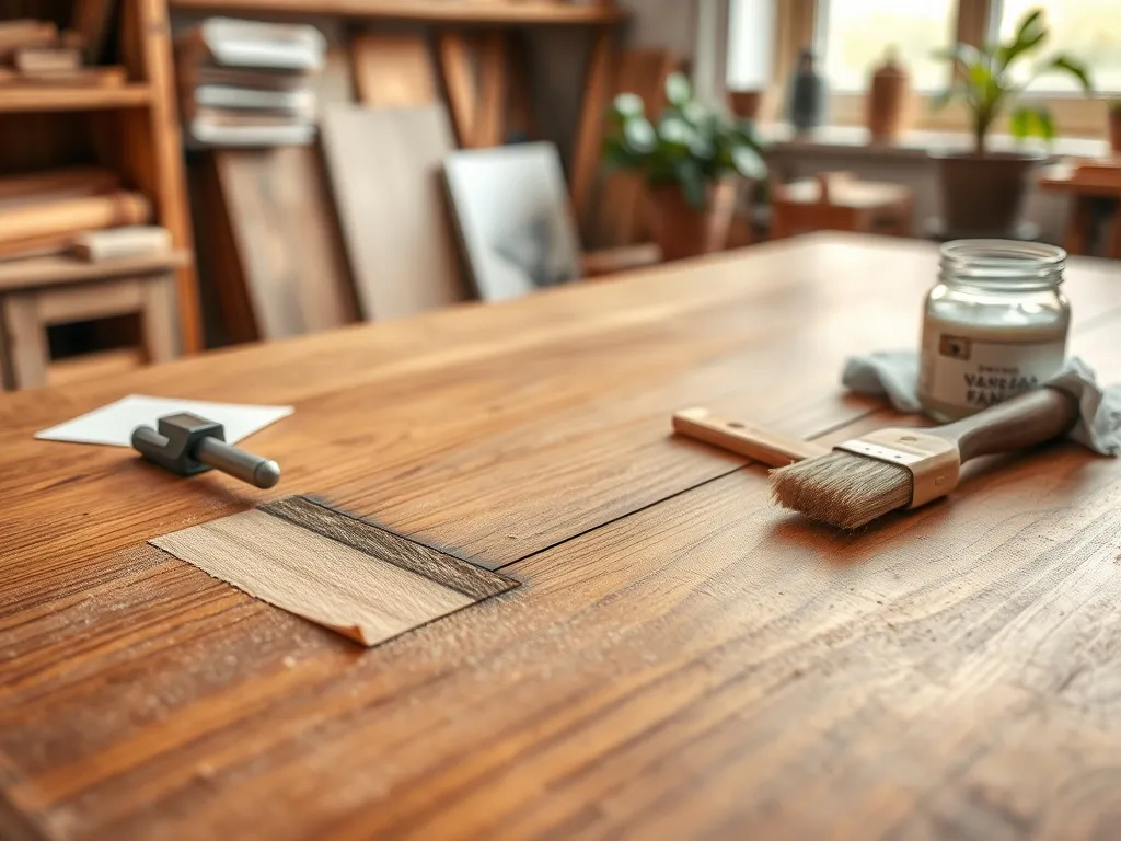 Jak odnowić blat stołu z okleiny?