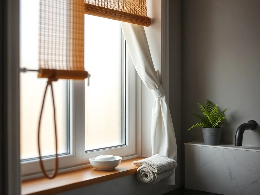 Czym zasłonić okno w łazience? Najlepsze pomysły