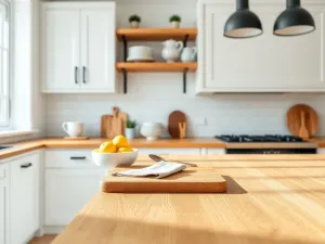 Kuchnia biała z drewnem – aranżacje i inspiracje