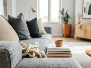 Szary salon jakie dodatki?